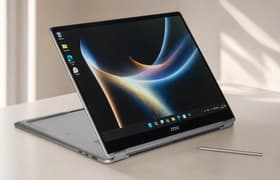Ноутбук-трансформер MSI Prestige 16 Flip AI+: