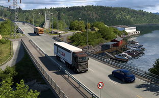 В Euro Truck Simulator 2 добавят город на четырёх островах. Новые скриншоты дополнения Nordic Horizons
