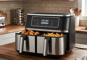 Аэрогрили с двумя чашами: