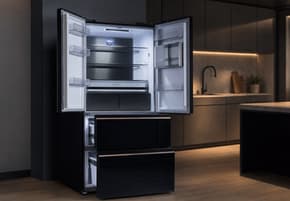 Трехкамерный (french door) холодильник Hyundai CM55043F: