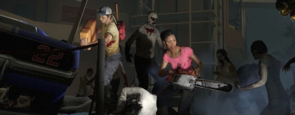 Left 4 Dead 2 – мачете и беретта