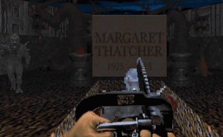 Bethesda удалила скандальный мод DOOM с демонической Маргарет Тэтчер