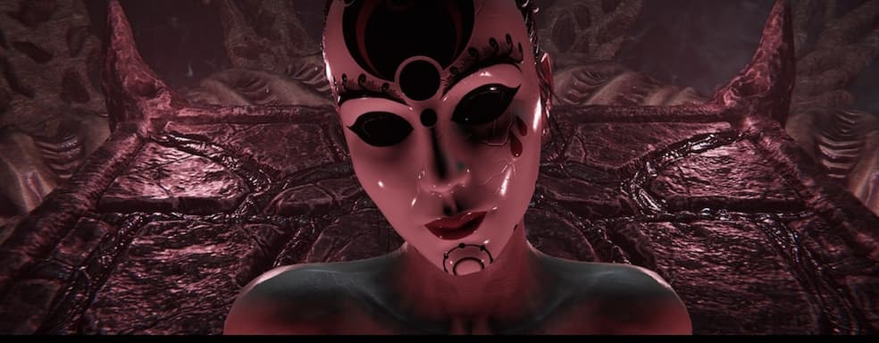 Вышел новый трейлер откровенного хоррора Lust from Beyond в духе работ Лавкрафта и Гигера