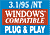 Windows Compatible Plug & Play