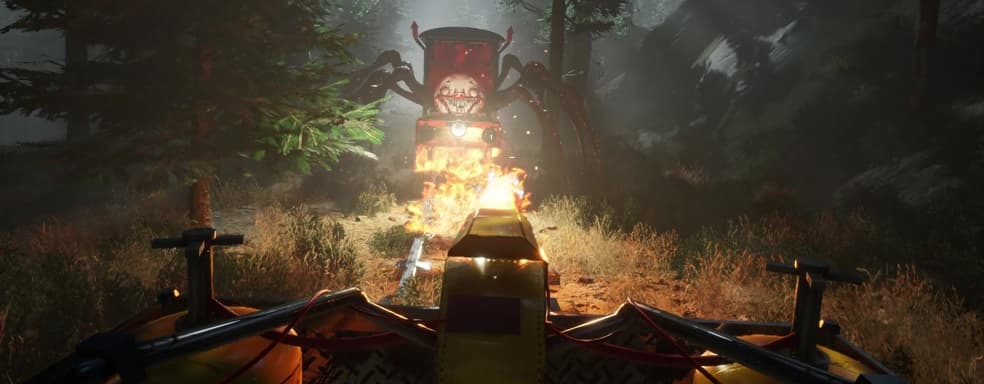 Хоррор про кровожадный паровоз на паучьих лапах Choo-Choo Charles выйдет в декабре. Новый трейлер