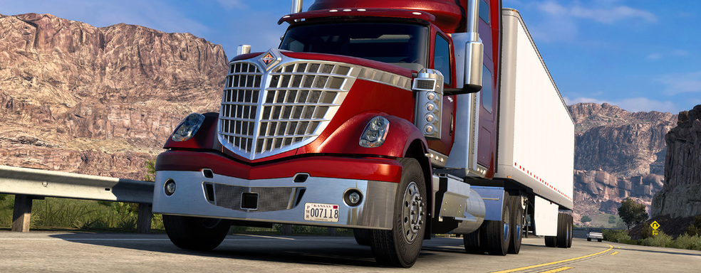 В American Truck Simulator переделают грузовики International LT и LoneStar и добавят физику кабины. SCS Software показала скриншоты обновления 1.50