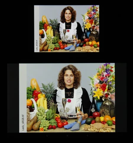 Обзор смартфона LG L Fino. Тестирование дисплея