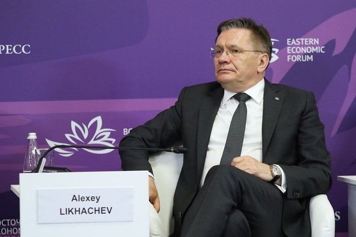 Глава Росатома Алексей Лихачев на Восточном экономическом форуме
