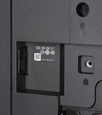 ЖК-телевизор Sony KD-55XD9305, разъем питания