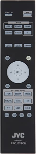 Проекторы JVC DLA-X70RB/DLA-X90RB, пульт ДУ