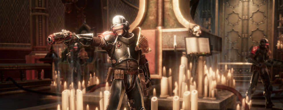 Разработчики Warhammer 40,000 Rogue Trader показали архетип Надзирателя и происхождение Арбитес из DLC Lex Imperialis!