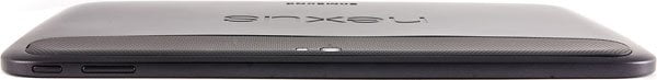 Верхняя грань Google Nexus 10