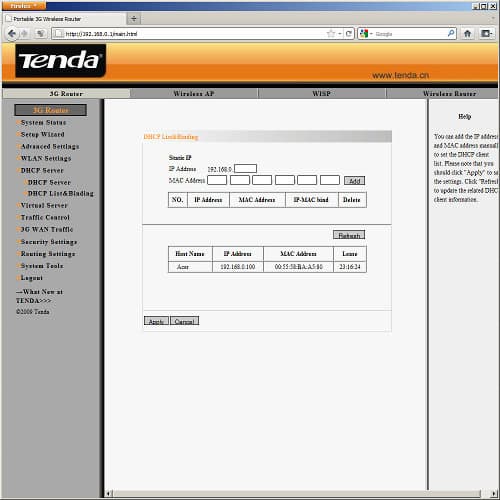настройка Tenda 3G300M адаптер Tenda W322U
