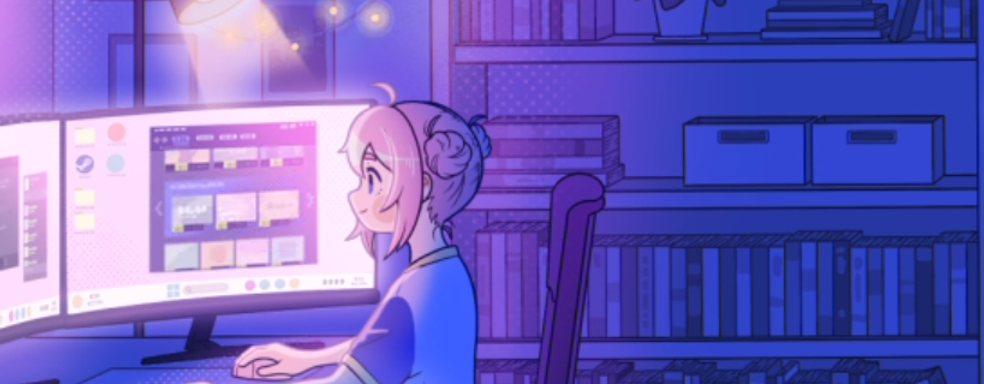 Зимняя распродажа Steam раскрылась! Геймеры «увидели себя» в спрятанном арте с девушкой-геймером