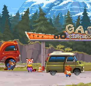 Дата выхода симулятора The Last Gas Station: управление заправкой в мире электромобилей