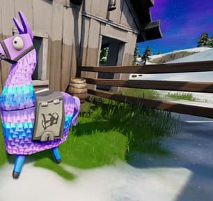 В Fortnite временно отключили езду на ламах