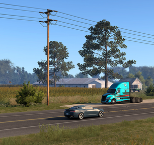 Разработчики American Truck Simulator опубликовали скриншот нового штата, предложив игрокам угадать его название