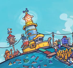 Выживание среди воды и мусора. Обзор градостроительного симулятора Flotsam