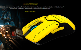Razer и Cyberpunk 2077 представляют мышь для геймеров. Специальный «грызун» к релизу