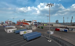 Обновление Euro Truck Simulator 2 затронуло панель запуска, платформы и Кале