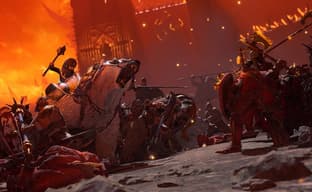 Мишка пытается обломать рога демону в новом геймплее Total War: Warhammer 3