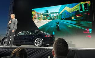 Cyberpunk 2077 запустили на бортовом компьютере новой Tesla