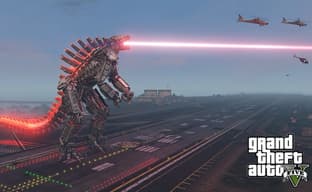Моддер добавил в GTA 5 Годзиллу и Мехагодзиллу
