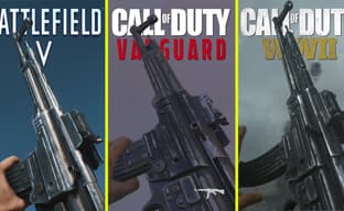 Видео сравнение оружия в Call of Duty: Vanguard, Battlefield 5 и Call of Duty WWII