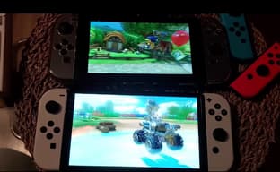 Nintendo Switch OLED vs. Nintendo Switch. Прямое сравнение экранов двух консолей