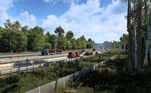 Берёзки и сосёнки в Euro Truck Simulator 2. Любуемся лесами России на скриншотах нового дополнения