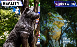 El mundo de Ghostwire Tokyo comparado con el Tokio real