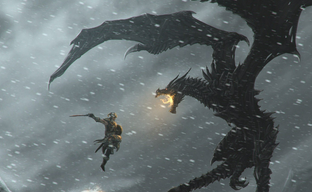 Моддер добавил в TES V Skyrim возможность превратиться в дракона, но не очень большого