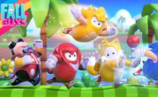 Fall Guys получит кроссовер с Sonic The Hedgehog