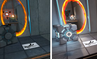 Portal RTX удивит не только трассировкой лучей. Графику ремастера сравнили с обычной версией игры Valve
