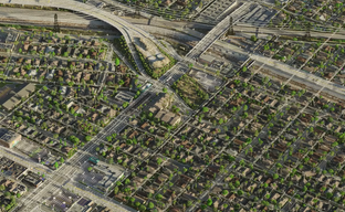 Это не реальный город, а постройки в Minecraft. Строительство ведётся 11 лет