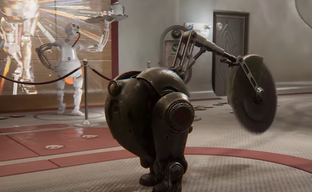 Авторы Atomic Heart показали роботов-убийц в действии