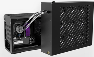 GeForce RTX 4090 слишком большая и мешает охлаждению? Представлен внешний кулер, способный охладить сразу 4 видеокарты