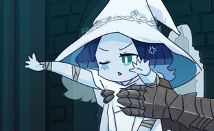 Стримерша сыграла в Elden Ring силой мысли. Пришлось помогать руками