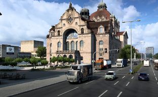 Новый Нюрнберг в Euro Truck Simulator 2. Скриншоты переработанного города в Германии