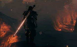 Новый биом Valheim. Пепловые земли во всей красе