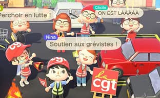 В Animal Crossing вспыхнули протесты французов против повышения пенсионного возраста
