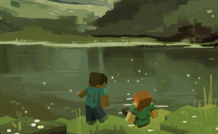 Яйцо в Minecraft выдержало давление кучи наковален, но прыжок стал фатальным. Эксперимент в кубическом мире