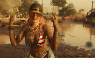 Российский косплей девушки из трейлера GTA 6. С грязью и пышными формами