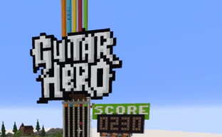 Появилась новая Guitar Hero, но не игра. В Minecraft построили аналог на редстоуне, управляемый морковкой, мясом и драгоценностями