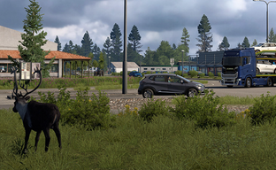 Северные олени в Euro Truck Simulator 2. Разработчики бросили вызов и показали DLC про Финляндию, Норвегию и Швецию