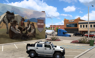 Уличное искусство Небраски в American Truck Simulator: новые скриншоты дополнения для ATS