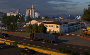 Афины в Euro Truck Simulator 2: новые скриншоты дополнения про Грецию