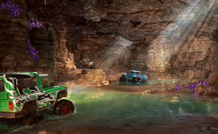 Expeditions A MudRunner Game получила первый сезон Cave Odyssey. Saber добавила пещеры, миссии и транспорт