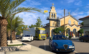 Церкви Греции в Euro Truck Simulator 2. Новые скриншоты дополнения Greece