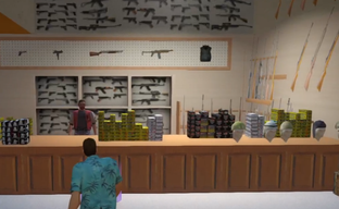 GTA Vice City Nextgen Edition на движке GTA 4 глазами разработчика. Представлен перенос оружейных магазинов Ammu-Nation